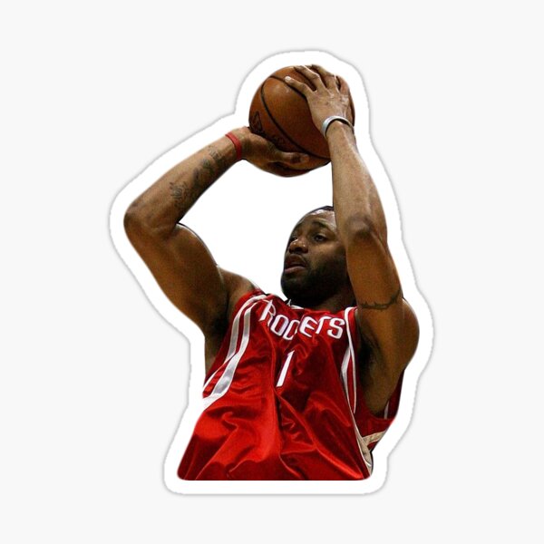 Tracy McGrady Houston Jersey Qiangy - Tracy Mcgrady - Sticker