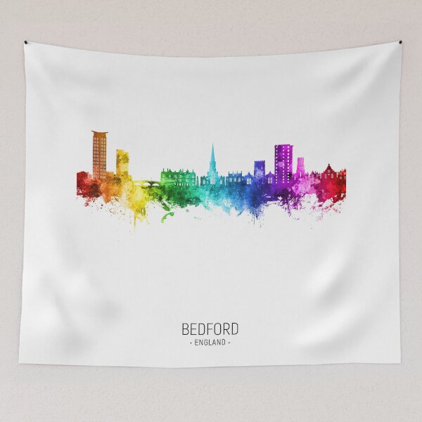 Item preview, Bedford England Skyline designed and sold by ArtPrints.