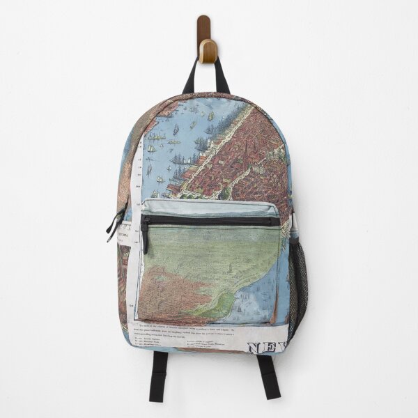 Item preview, New York Panorama Map designed and sold by redoARTstore.