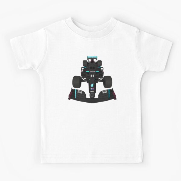 F1 car 44 black T-shirt enfant