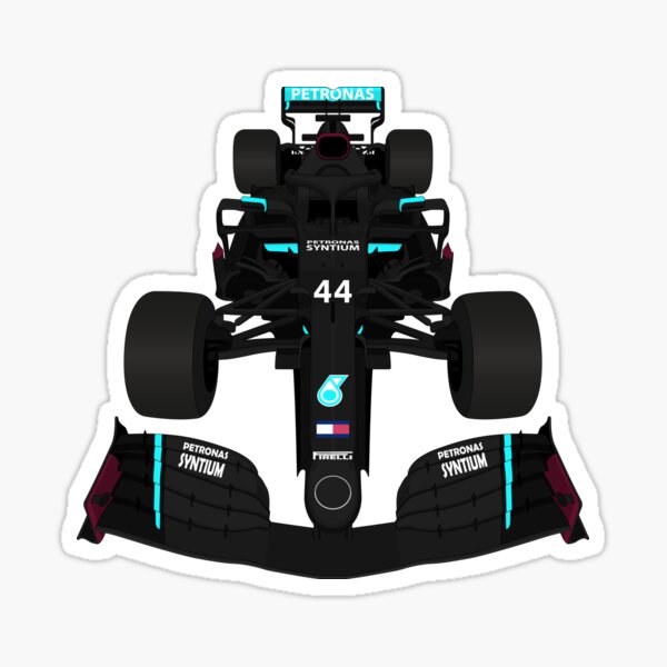 Mercedes Formula 1 Sticker, Mercedes Amg Petronas F1 Car Stickers for Fans  of Lewis Hamilton and George Russell, Formula One Decal 