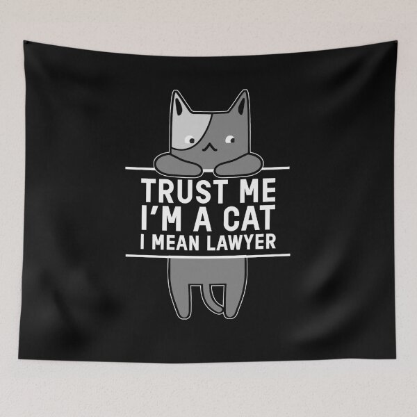 Item preview,  Cat Lawyer Meme Cattorney Funny Lawyer Cat Zoom Trending designed and sold by sillyquestions.