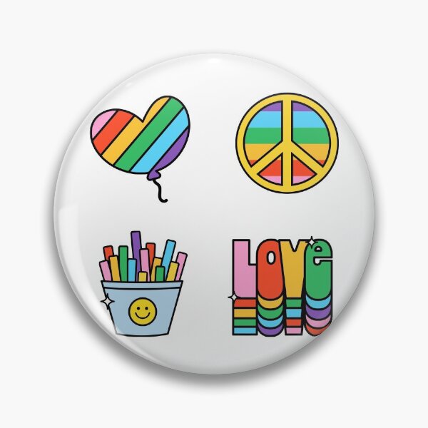 Item preview, Lgbtq Pack Stickers Queer Stickerpack Pride Love Rainbow Pride Set Colorful Pattern Stickerspack designed and sold by KLINESTORE.