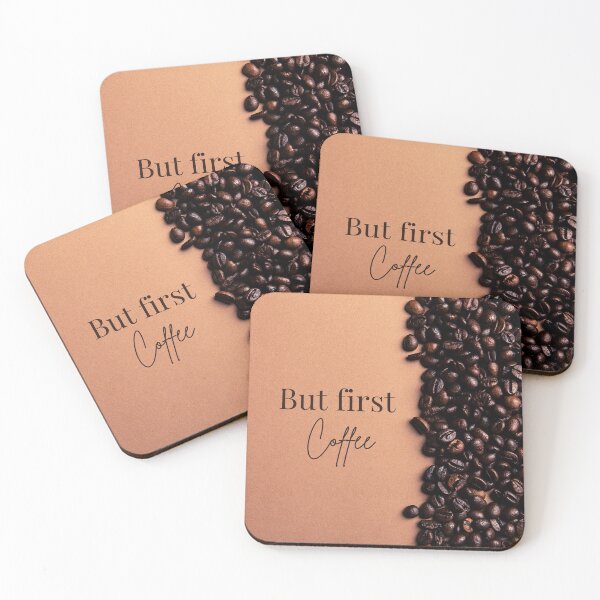 Item preview, First coffee-beans and letter designed and sold by Cata-mcd.