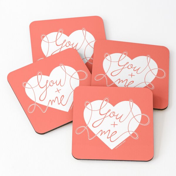 Item preview, You + Me Hand Drawn Valentine designed and sold by DeAnne Bedier.