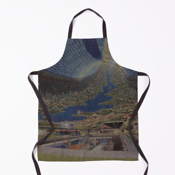 Item preview, Space Colony Illustration designed and sold by redoARTstore.