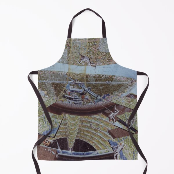 Item preview, Space Colony Illustration designed and sold by redoARTstore.