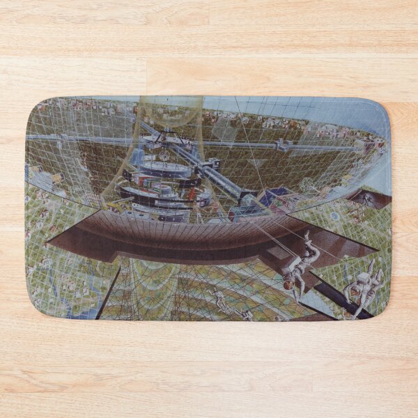 Item preview, Space Colony Illustration designed and sold by redoARTstore.