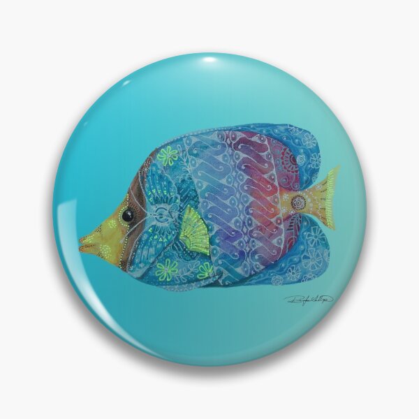 Item preview, Multicolor Butterflyfish Gradient designed and sold by batikandesigns.