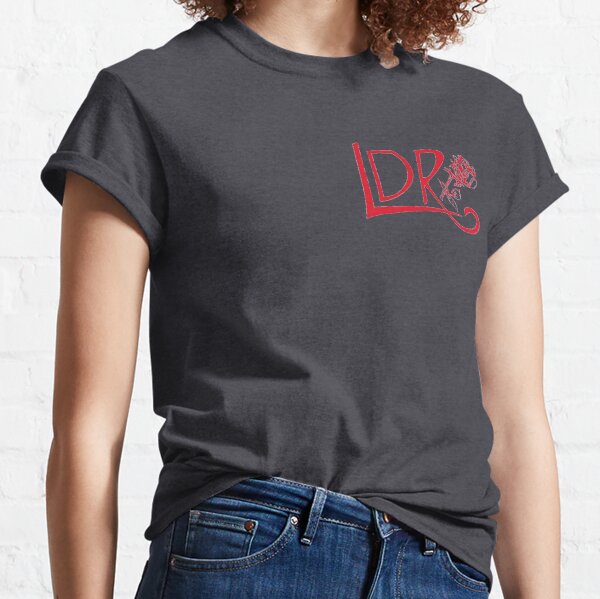 Lana Red Rose Logo Classic T-Shirt