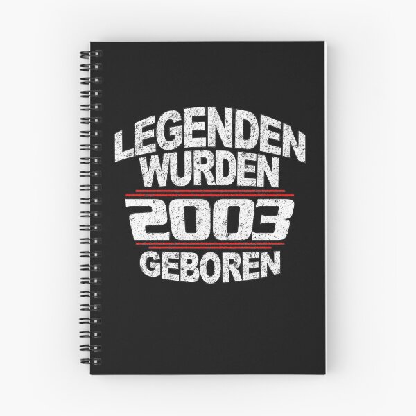 Artikelvorschau, Legenden wurden 2003 geboren entworfen und verkauft von xlshirt.