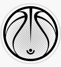 Vector Basketball Sticker