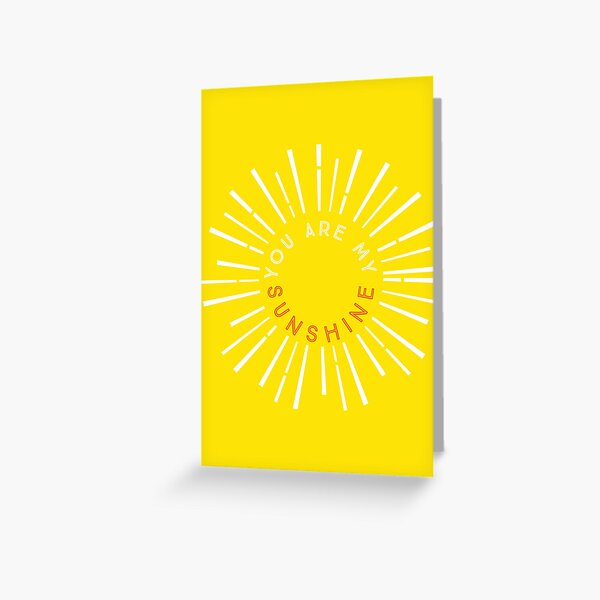 Sunshine Greeting Card