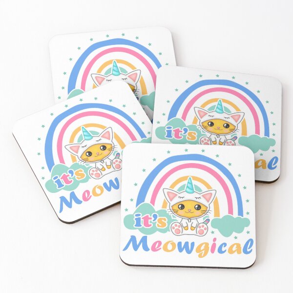 Item preview, Cute Pastel Meowgical Caticorn  designed and sold by wingstar.
