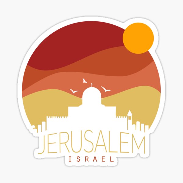 israel Jerusalem Sticker