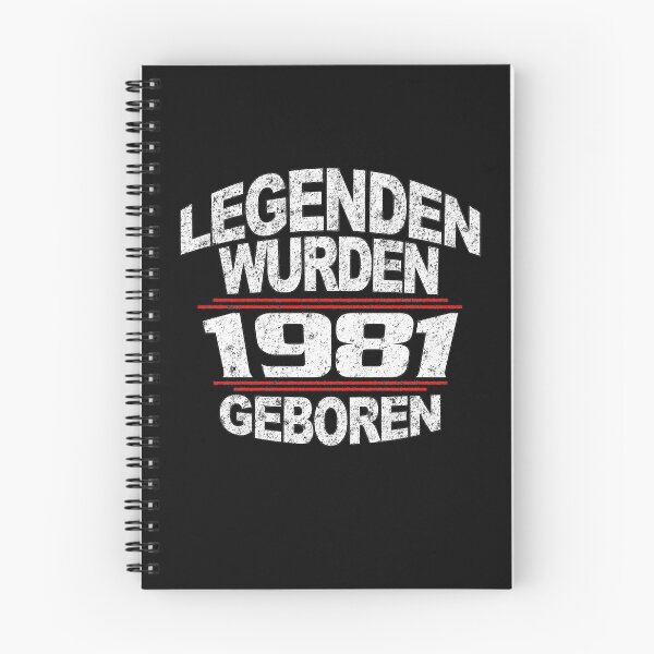 Artikelvorschau, Legenden wurden 1981 geboren entworfen und verkauft von xlshirt.