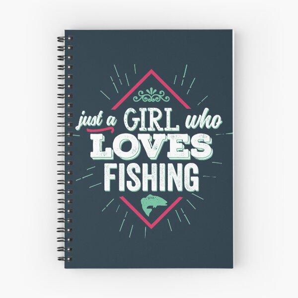 Item preview, Just a Girl who Loves Fishing designed and sold by wingstar.