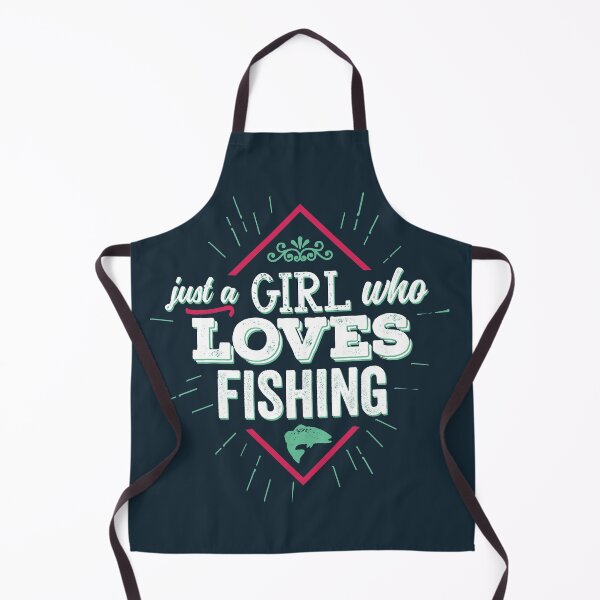 Item preview, Just a Girl who Loves Fishing designed and sold by wingstar.