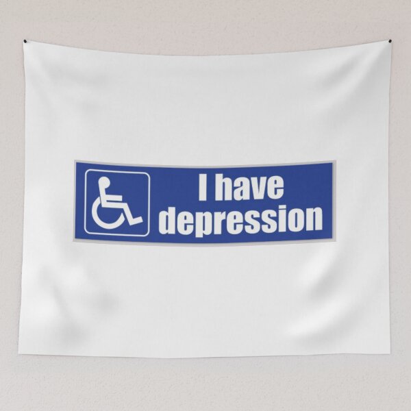 Item preview, I have depression designed and sold by oharachic.