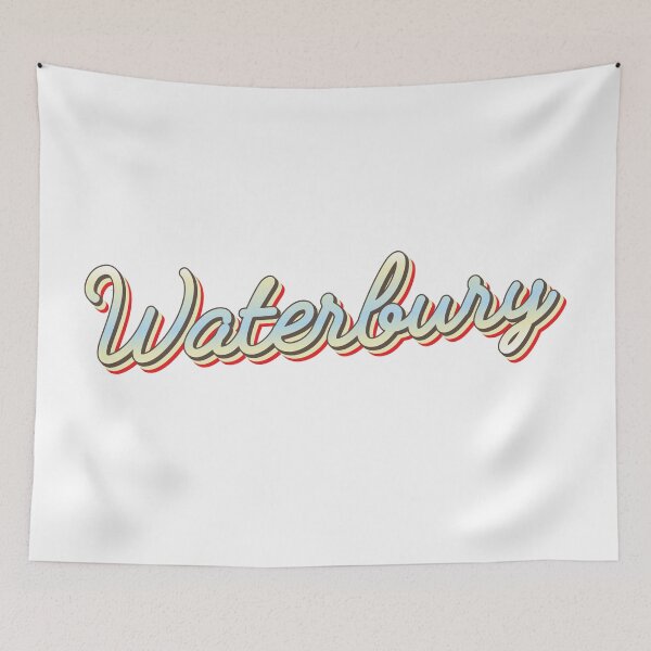 Item preview, Waterbury College Town Script 1 designed and sold by Lokalista.