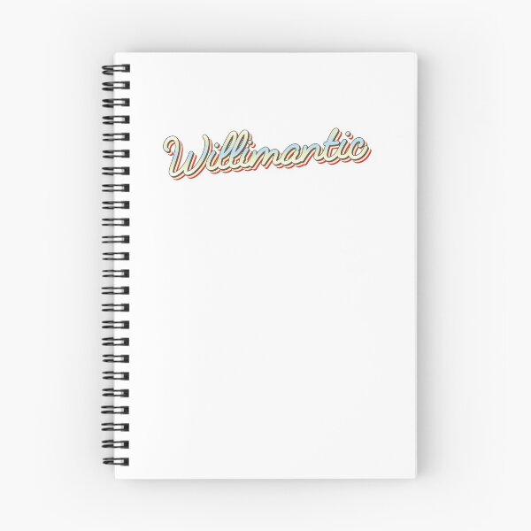 Item preview, Willimantic College Town Script 1 designed and sold by Lokalista.