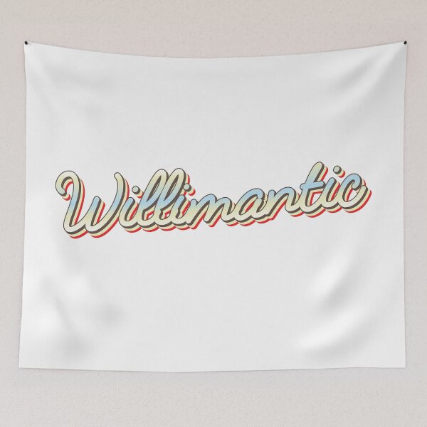 Item preview, Willimantic College Town Script 1 designed and sold by Lokalista.