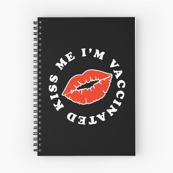 Item preview, Kiss Me Im Vaccinated - Funny Pro Vaccine - Red Lips designed and sold by AnyKitty.