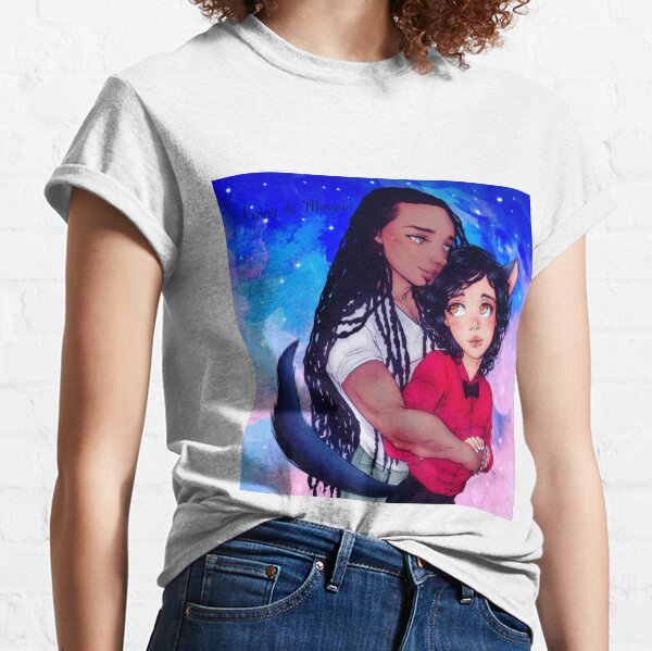 Chibis Morgan and Kenny (His Apprehensive Mate) Classic T-Shirt