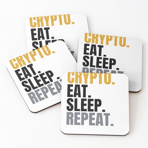 Item preview, Eat Sleep Crypto Repeat designed and sold by Messika.