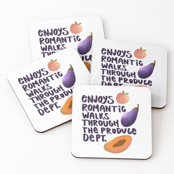 Item preview, Enjoys romantic walks through the produce department designed and sold by backyrdfrontier.