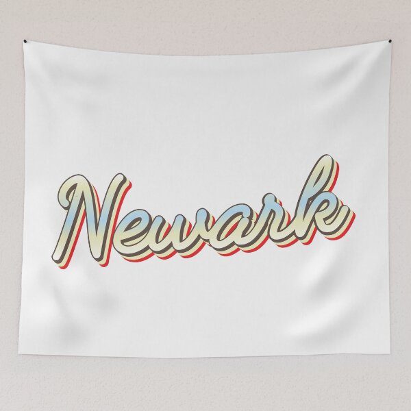 Item preview, Newark College Town Script 1 designed and sold by Lokalista.
