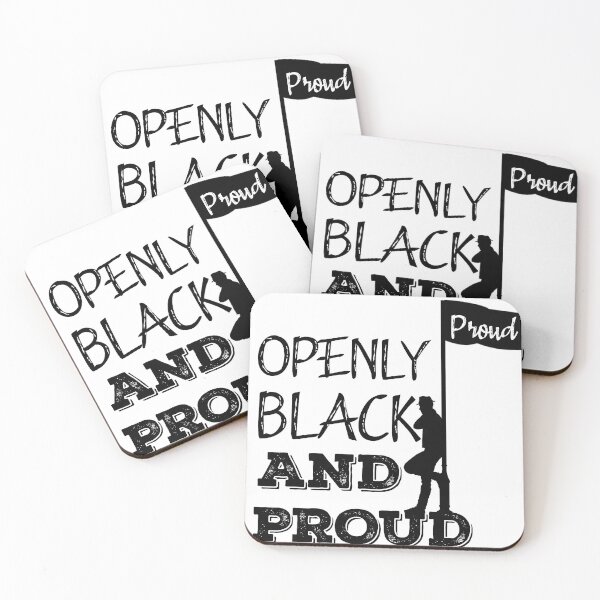 Item preview, OPENLY BLACK AND PROUD designed and sold by FADIS.