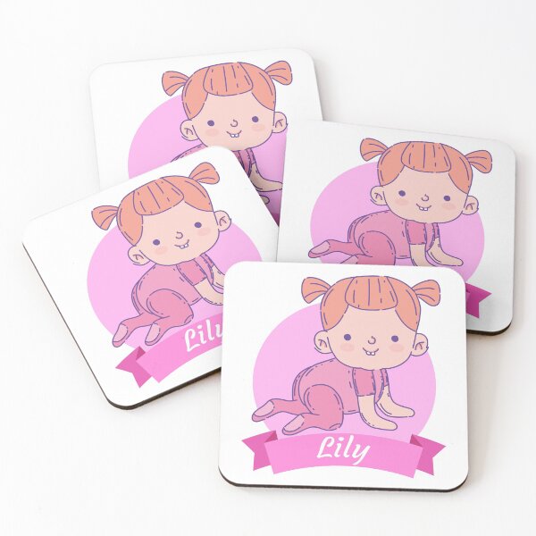 Item preview, Lily Girl names for babies designed and sold by Piztees.