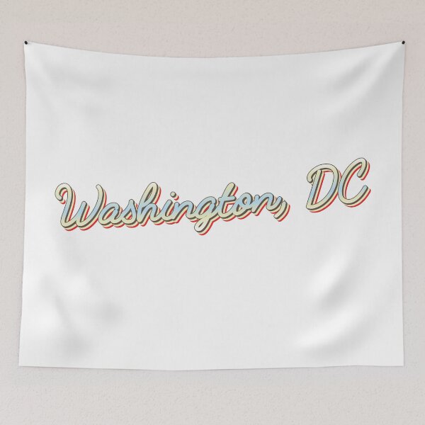 Item preview, Washington, DC College Town Script 1 designed and sold by Lokalista.