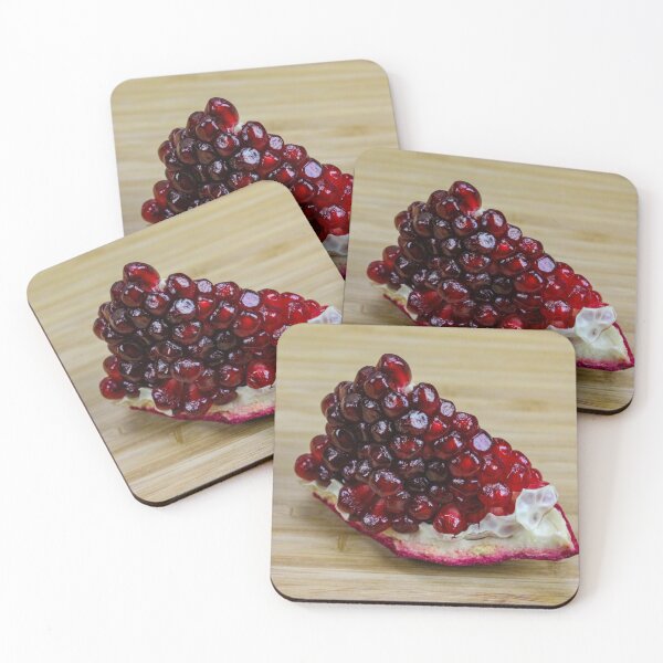Item preview, Part of a pomegranate with red seeds designed and sold by Mahirov Shop.