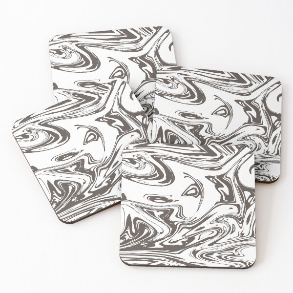 Item preview, Black and white texture with fluid acrylic paint effect designed and sold by NatalliaNovik.