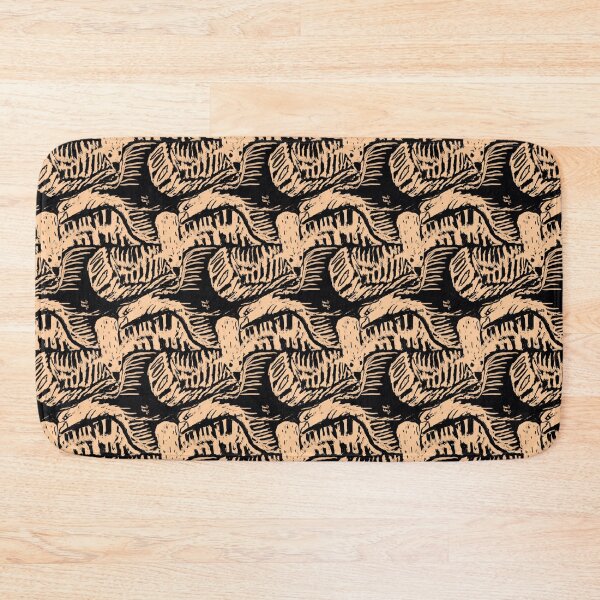 Item preview, Interlocking Birds Pattern in Sepia Tones  designed and sold by SaltCitySage.