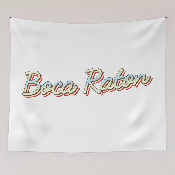 Item preview, Boca Raton College Town Script 1 designed and sold by Lokalista.