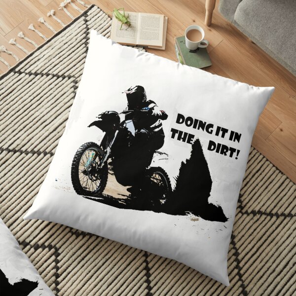 Doing it in the Dirt! Floor Pillow