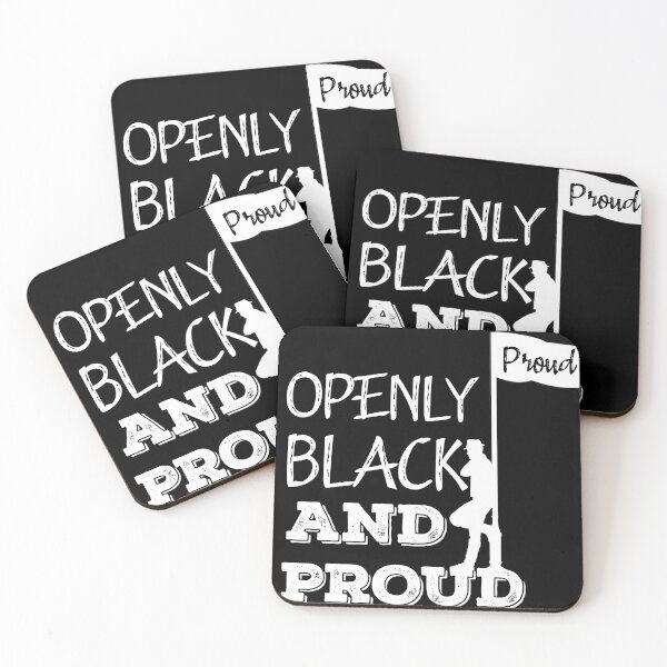 Item preview, OPENLY BLACK AND PROUD designed and sold by FADIS.