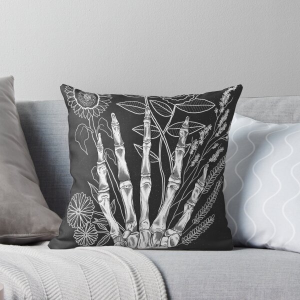 Item preview, Floral Skeleton Hand designed and sold by Spookyjune.