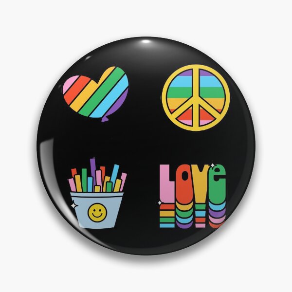 Item preview, Lgbtq Pack Stickers Queer Stickerpack Pride Love Rainbow Pride Set Colorful Pattern Stickerspack designed and sold by KLINESTORE.
