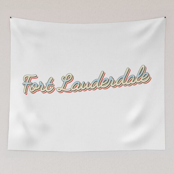Item preview, Fort Lauderdale College Town Script 1 designed and sold by Lokalista.