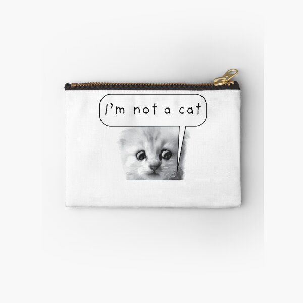 Item preview, 'I'm not a cat' - funny lawyer Zoom call cat filter fail designed and sold by crispy-prints.
