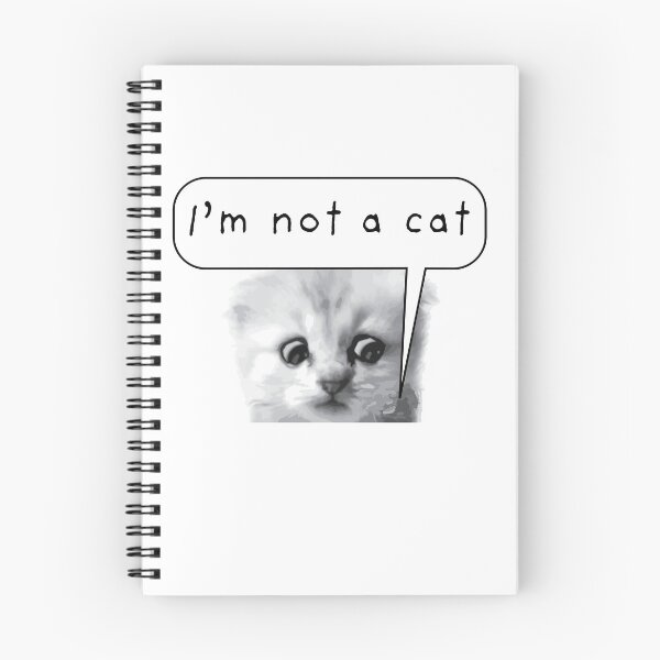 Item preview, 'I'm not a cat' - funny lawyer Zoom call cat filter fail designed and sold by crispy-prints.