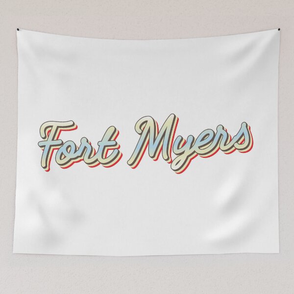 Item preview, Fort Myers College Town Script 1 designed and sold by Lokalista.