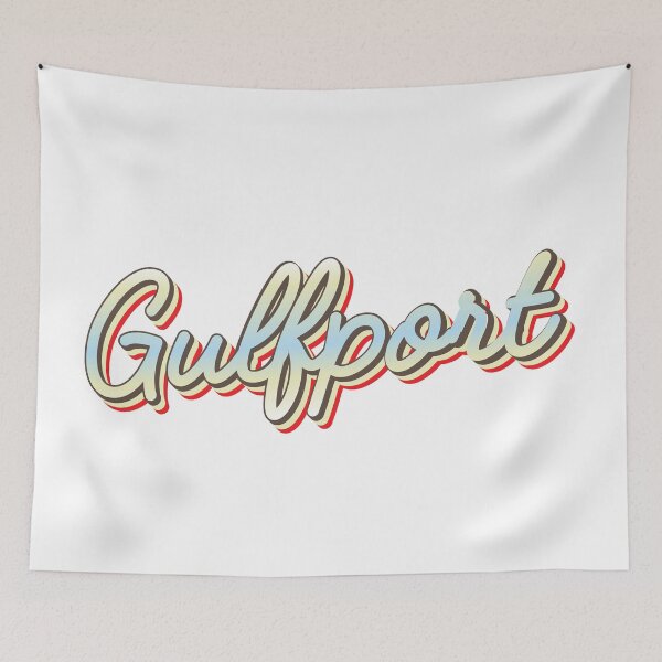 Item preview, Gulfport College Town Script 1 designed and sold by Lokalista.