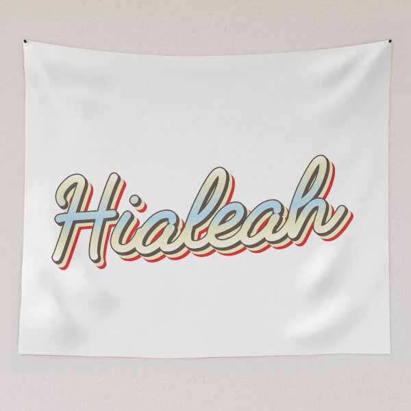 Item preview, Hialeah College Town Script 1 designed and sold by Lokalista.