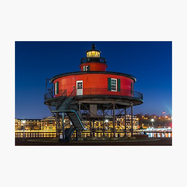 Item preview, Seven Foot Knoll Lighthouse designed and sold by jonbilous.