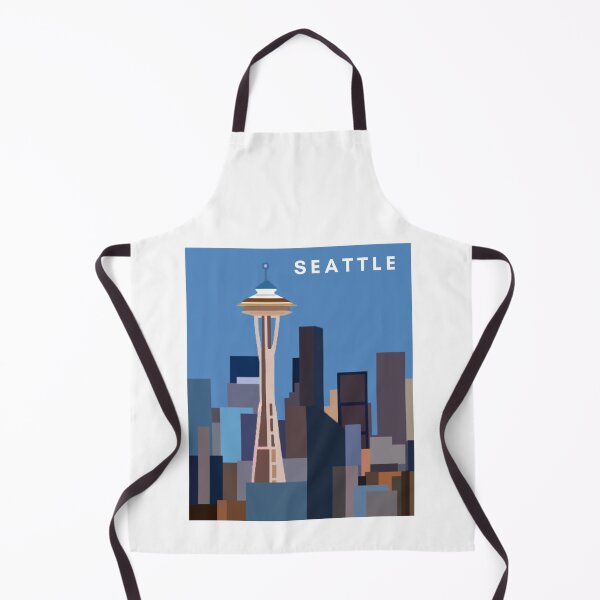 Artikelvorschau, Seattle Skyline Illustration entworfen und verkauft von Sophieambr.